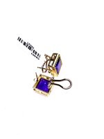 Spinea - Via Roma, 134 - Orecchini Stocco Gioielli Donna in Oro giallo Ametista OAO01 - OAO01